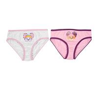Paw Patrol Unterhose für Mädchen Kinder Panty Slip Unterwäsche Rosa/Weiß (2er Pack) (as3, Numeric, Numeric_98, Numeric_104, Regular, 98-104)