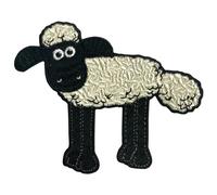 Pawprint Family Shaun stehender Aufnäher zum Aufnähen, offizielles Lizenzprodukt von Shaun das Schaf