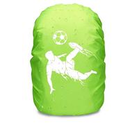 PBAHAUP 1 Stück Regenschutz Schulranzen, Für Ergobag Regenschutz, Rucksack Regenschutz, Regenhülle Rucksack, Mit Sicherheitsreflektor, Geeignet Für Schule, Radfahren Und Wandern