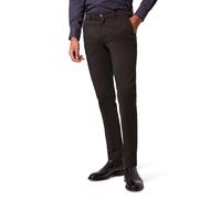 Pierre Cardin Chino Herren Slim Fit Baumwolle Schwarz, 38/34
