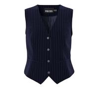 Pieces Bozzy Weste XL Sky Captain / Pinstripe