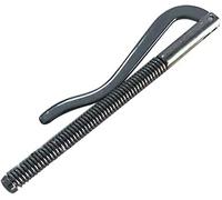 Pchnfei 1 x schwarze Metall-Geldklammer für Geldscheine, Ersatzteile, Federklemme, Geldscheinhalter, Geldscheinklammern, Geldklammern, Schwarz , Standard, Faltbare Geldklammer