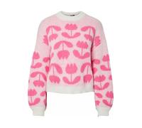 PCJUDIE LS O-NECK SHORT KNIT BC M