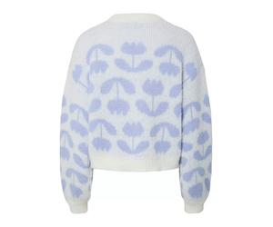 PCJUDIE LS O-NECK SHORT KNIT BC XL