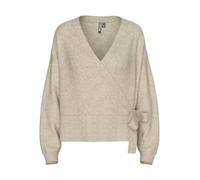 PCMALOU LS WRAP KNIT CARDIGAN NOOS XL