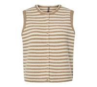 PIECES - PCMALOU SL O-NECK STRIPE CARDIGAN PWP BC - Gr. - L
