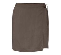 PCPIA LINEN MIX MW WRAP SKIRT WVN N S