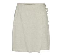 PCPIA LINEN MIX MW WRAP SKIRT WVN N XS