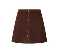 PIECES - PCRAKEL BRUSHED HW SHORT SKIRT Chicory Coffee - Gr. - XL
