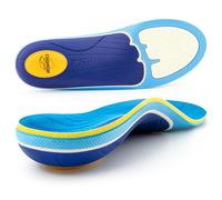 PCSsole Orthopädische Einlegesohlen bei Plantarfasziitis, Fersensporn Einlagen, Plattfüße, Fußschmerz, Bogen Unterstützung, Komfort Orthotische Einlagen für Männer und Damen