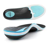 PCSsole Orthopädische Einlegesohlen bei Plantarfasziitis, Fersensporn Einlagen, Plattfüße, Fußschmerz, Bogen Unterstützung, Komfort Orthotische Einlagen für Männer und Damen