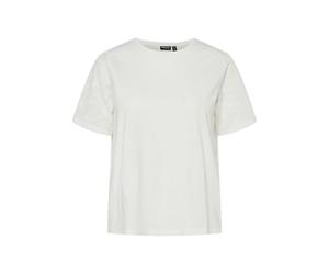 Pctandrea Ss Embrodiery T-Shirt JRS Bc