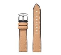 PctkeLsend 18/20/22/24 mm weiches Hybrid-Fluorkautschuk-Schnellverschluss-Uhrenarmband, passend for die meisten wasserdichten Uhren(Khaki Black 1,22mm)