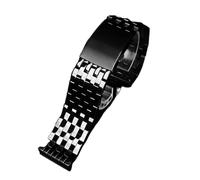 PctkeLsend 22/24/26/28 mm massives Edelstahl-Uhrenarmband, passend for Diesel DZ4316/DZ7395/7305/4209/4215(Black 3,28mm)