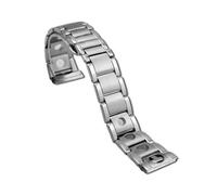 PctkeLsend Massive Edelstahl-Armbandbänder, passend for Tissot PRS516 Nascar-Armband T021414 T91148, Uhrenzubehör, Band 20 mm