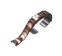 PctkeLsend Uhrenarmband aus Wolframstahl mit Butterfly-Schnalle und Kerbe, passend for RADO 6020(Rosegold,14.5-7mm)
