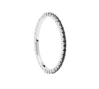 PD Paola Black Essential Ring 925 Sterling Silber - 56 AN02-348-16