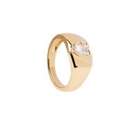 PD Paola Bright Heart Goldring 925 Sterling Silber - 52 AN01-902-12