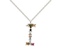 PD PAOLA - BUCHSTABE "I" HALSKETTE - silber