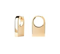 PD Paola Chicago Hoops Goldohrringe 925 Sterling Silber AR01-C33-U