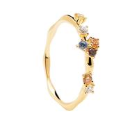 PD Paola Damenring aus Silber Gold 50