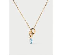 PD PAOLA - HALSKETTE - Blue Lily - gold