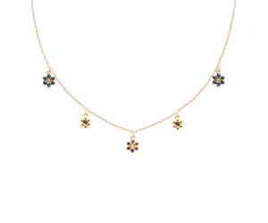 PD Paola Les Filles Goldhalskette 925er Sterling Silber - 450 mm CO01-237-U