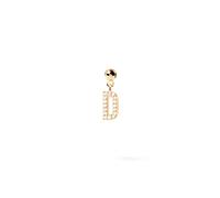 PD Paola Letter D Goldanhänger 925 Sterling Silber CH01-053-U