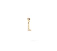 PD Paola Letter L Goldanhänger 925 Sterling Silber CH01-061-U