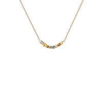 PD Paola Rainbow Goldhalskette 925 Sterling Silber - 500 mm CO01-859-U