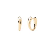 PD Paola Serena Goldohrringe 925 Sterling Silber AR01-E72-U