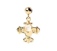 PdPaola Damen-Charm 925er Silber Perlmutt One Size 88582187