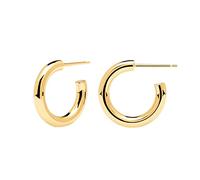 PD Paola Creolen aus Silber Gold