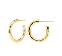 PdPaola Damen-Creolen 925er Silber One Size Gold 32016077