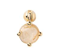 PdPaola Damen-Einzelner Ohrschmuck 925er Silber Farbstein One Size Beige 32022911