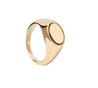 PDPAOLA Stamp Ring 18 kt. Silber vergoldet AN01-628-54 - Damen - 925 sterling silver