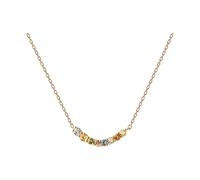 PD Paola Rainbow Goldhalskette 925 Sterling Silber - 500 mm CO01-859-U