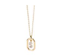 PDPaola Schmuck CO01-530-U Damen-Kette Buchstabe S Mini Silber vergoldet