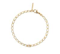 PDPAOLA Letter S Armband 18 kt. Silber vergoldet PU01-556-U - Damen - 925 sterling silver