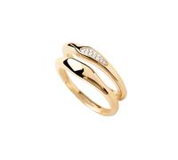 PDPAOLA Onda Ohrringe 18 kt. Silber Vergoldet AN01-C21-54 - Damen - 925 Sterlingsilber