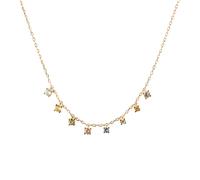 PDPAOLA Rainbow Salsa Halskette 18 kt. Silber Vergoldet CO01-839-U - Damen - 925 Sterlingsilber