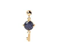 PDPAOLA The Key Charm Anhänger 18 kt. Silber Vergoldet CH01-025-U - Damen - 925 Sterlingsilber