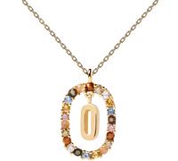 PD PAOLA - BUCHSTABE "O" CIRCLE - Halskette - gold