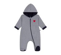 Baby Kapuzen-Overall PETIT BATEAU blau Gr. 50