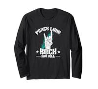 Peace Love Rock'n'Roll-Festival Langarmshirt