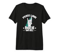 Peace Love Rock'n'Roll-Festival Premium T-Shirt