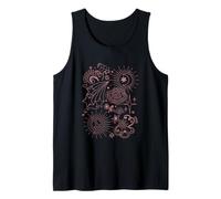 Peace Star Cosmic Doodle Psychedelic Boho Tank Top