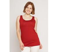 Peaces.bio - handbedruckte Biomode Peaces Tank-Top Rot M