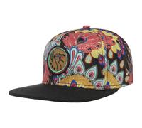 Djinns Snapback Cap 6P SB Peacock Linen Multi Mehrfarbig, Size:OneSize