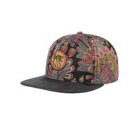 Djinns Snapback Cap 6P SB PEARCOCK Linen Black, Size:ONE Size